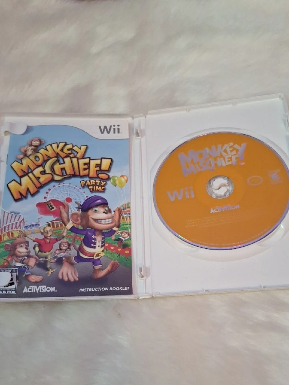 Wii WALL•E & Wii Monkey Mischief Set Of 2 Games